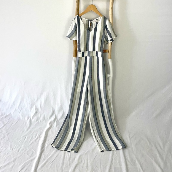 poppies and rose Other - NWT Poppies and Roses stripe pants romper jumpsuit